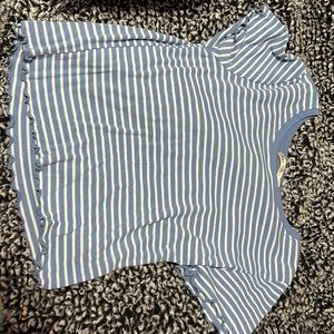 Blue stripped shirt